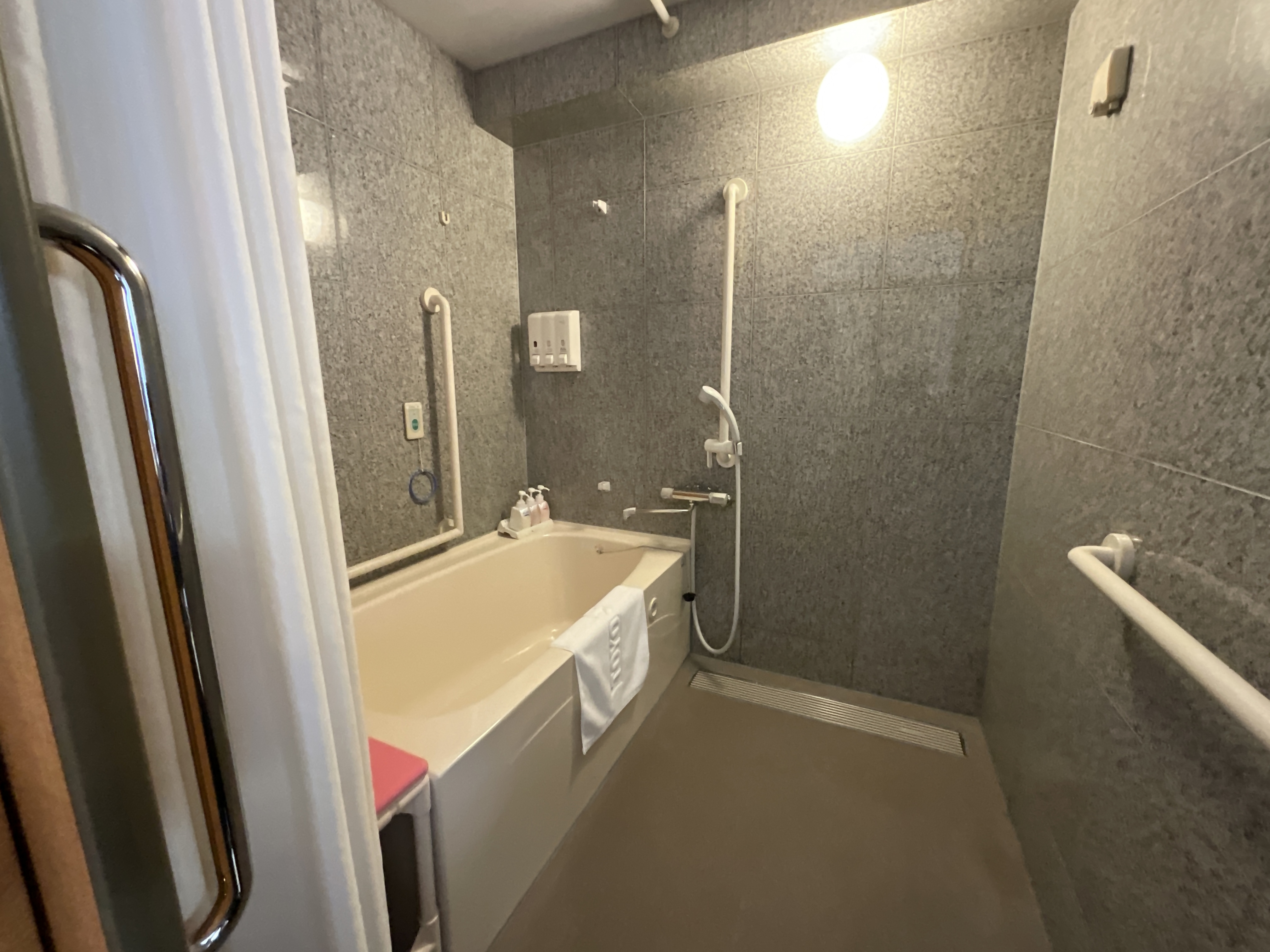 Photo of the accessible bathroom