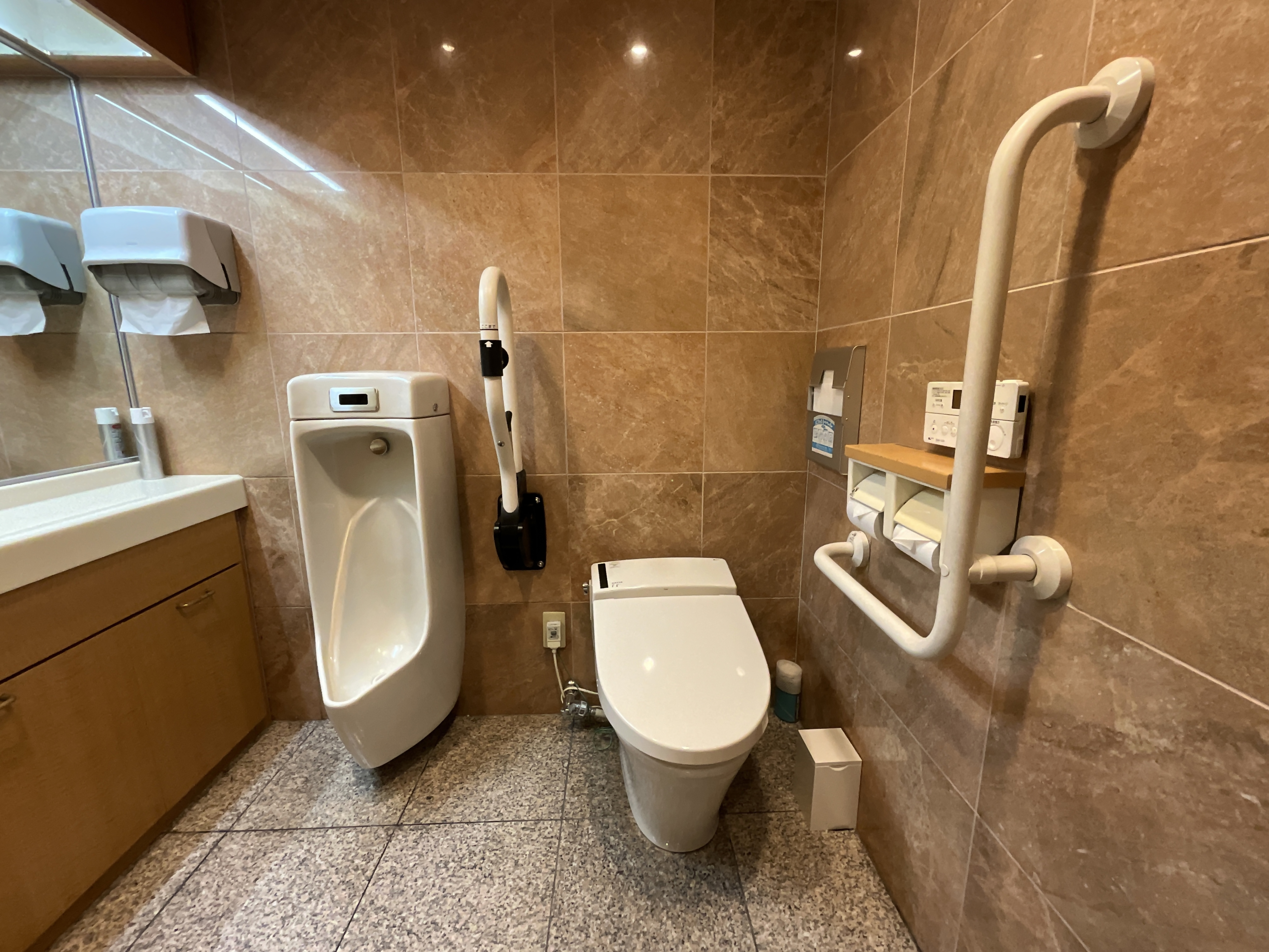 Photo of an accessible toilet