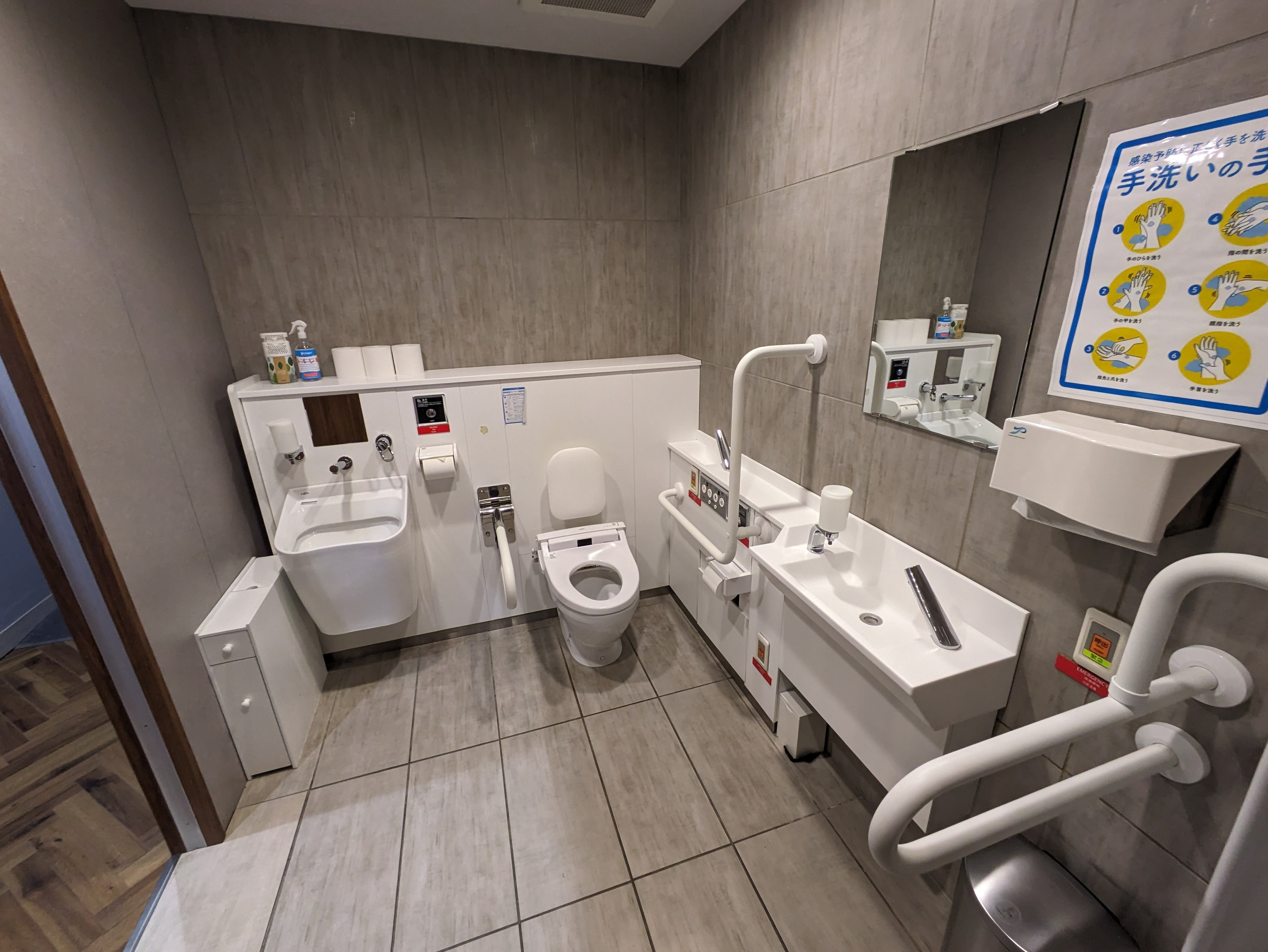 Photo of the accessible toilet