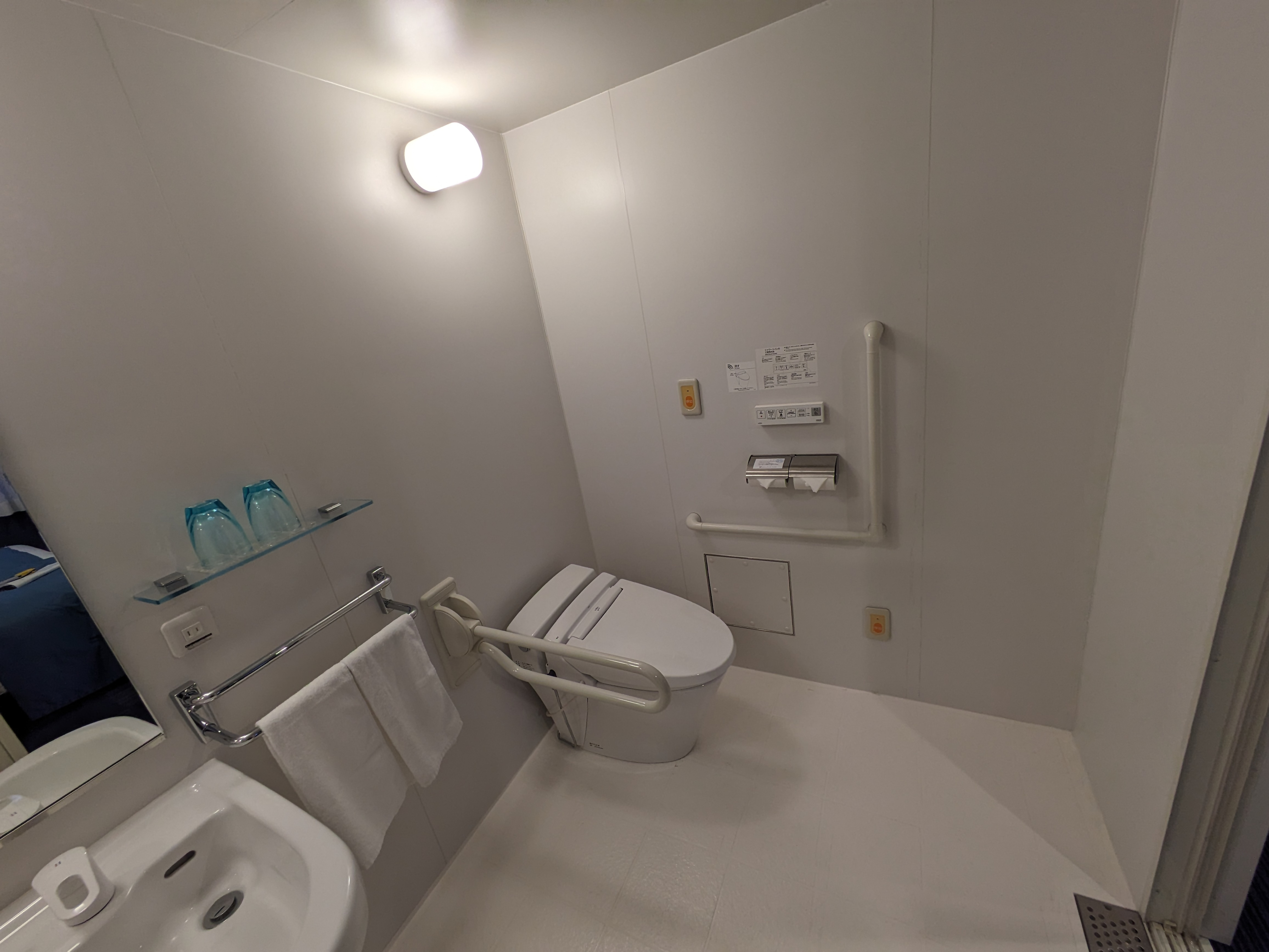 Photo of the handicap accessible toilet