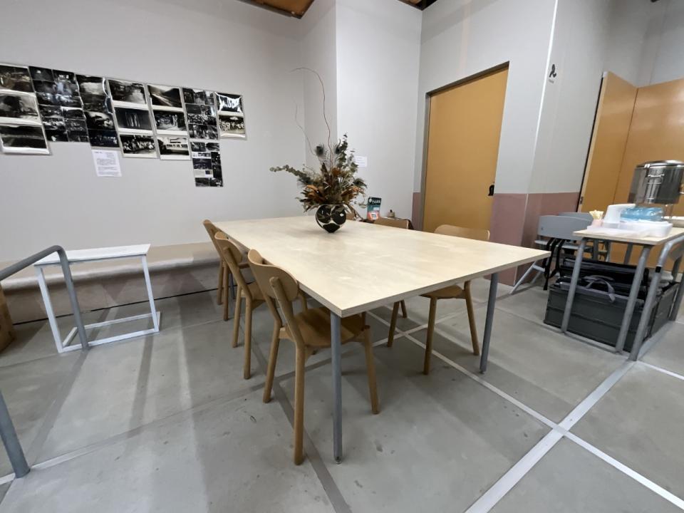 テーブルの写真