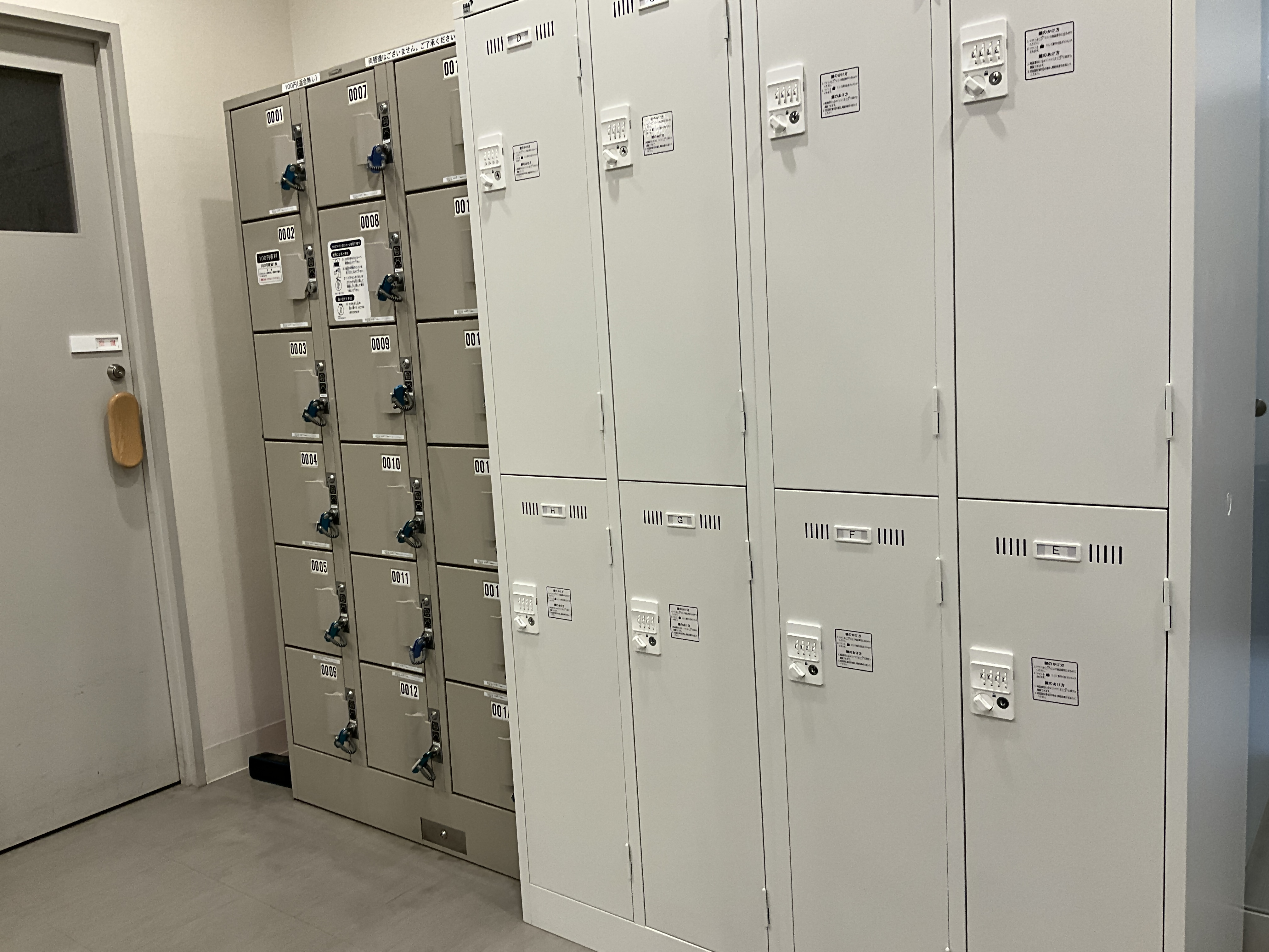 ロッカーの写真