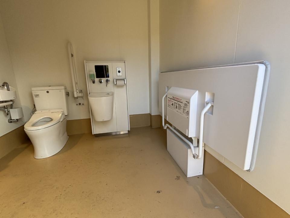 ツルマガーデン エリア1トイレの写真