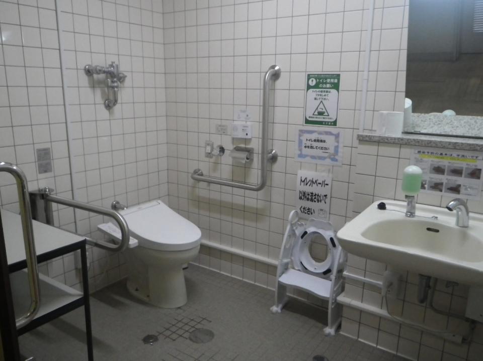 農業科学館バリアフリートイレの写真