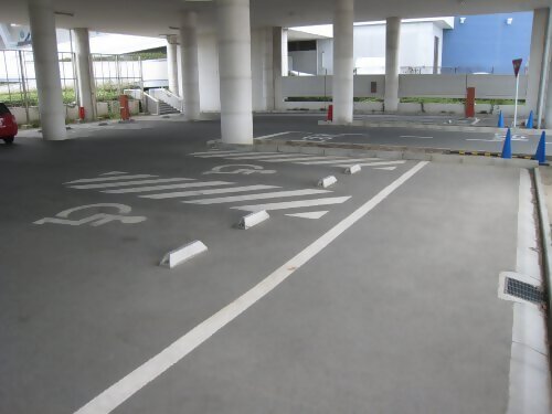 駐車場の写真